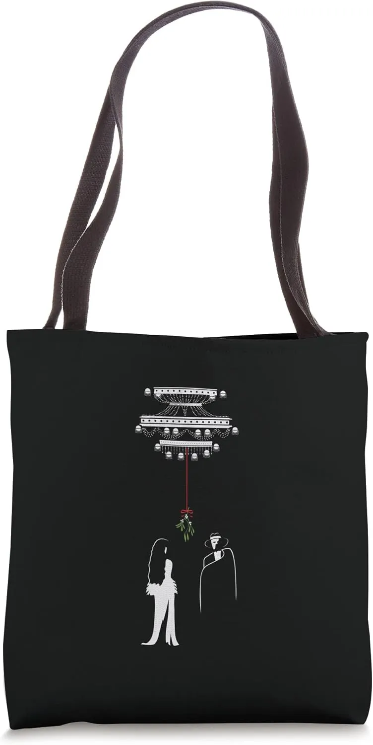 Official 'Phantom of the Opera' Christmas Mistletoe Tote Bag