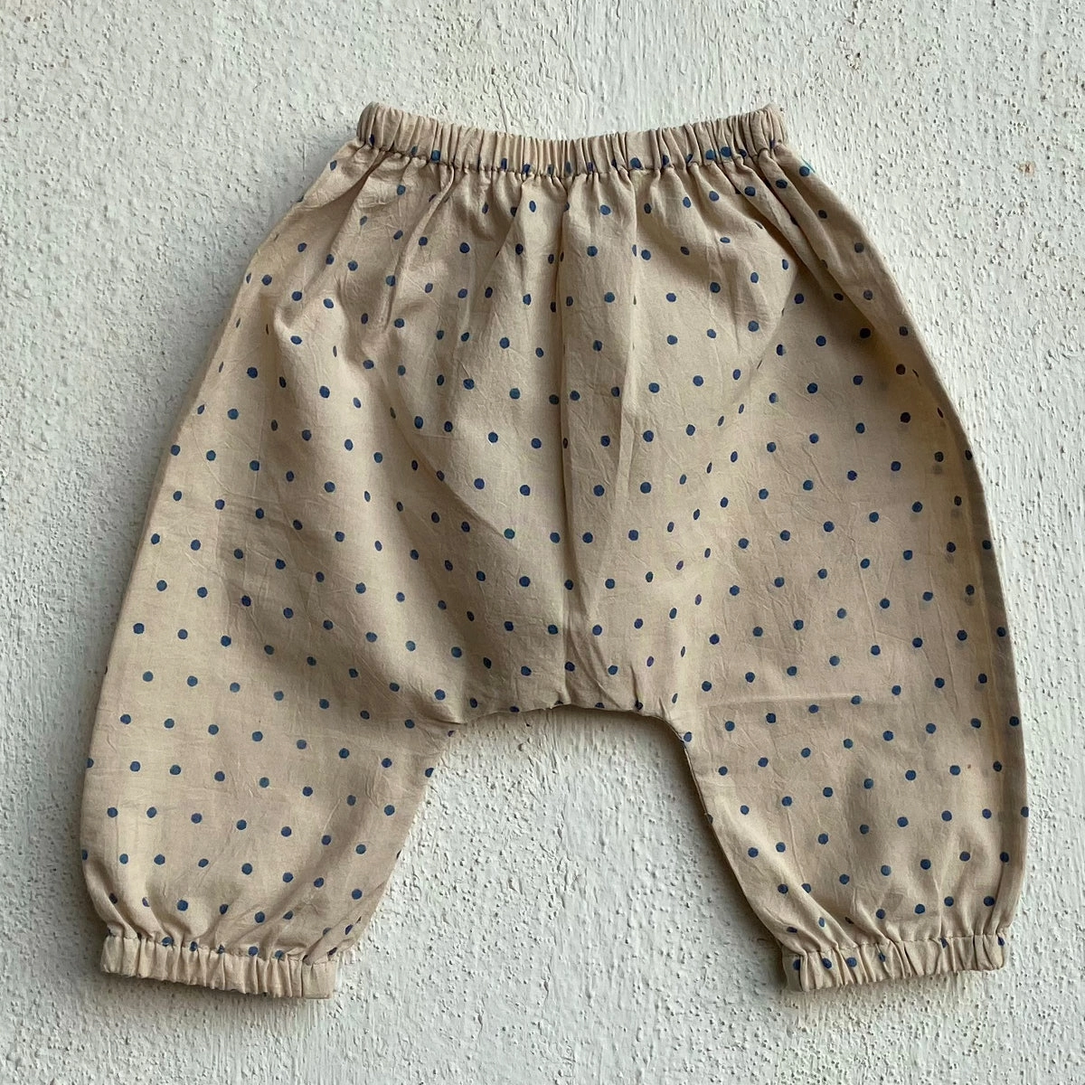 Organic Cotton Unisex Indigo Zoo Jhabla and Indigo Raidana Pajama Pants Set