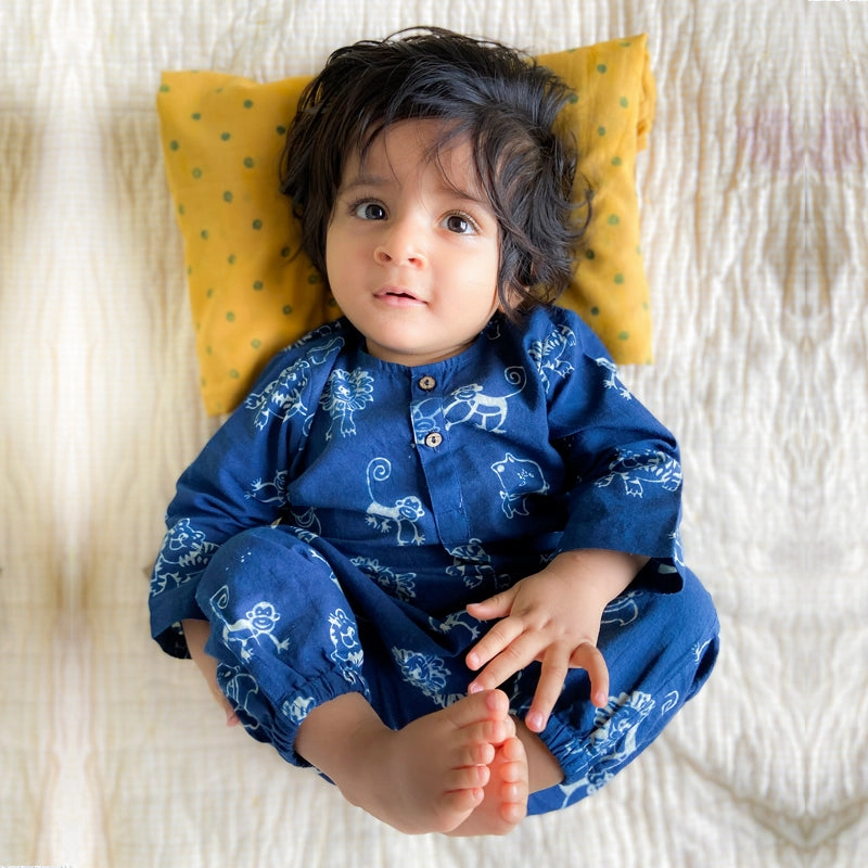 Organic Cotton Zoo Pyjama Pants