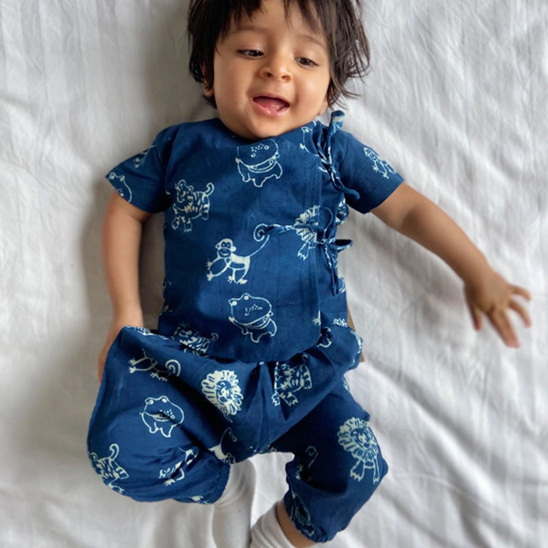 Organic Cotton Zoo Pyjama Pants
