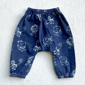 Organic Cotton Zoo Pyjama Pants