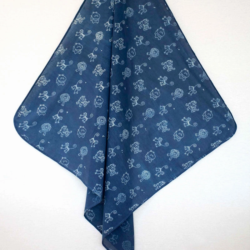 Organic Muslin Swaddle Wrap - Zoo