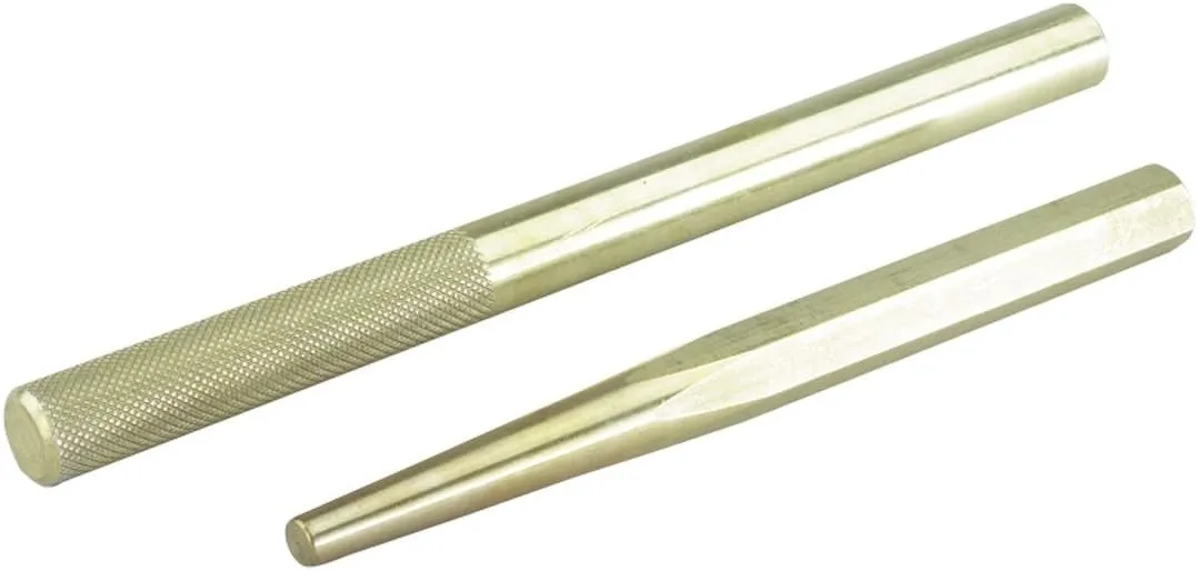 OTC 4602 Non-Sparking Brass Punch Set - 2 Piece