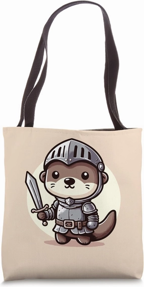 Otter Knight Adventure Tote Bag