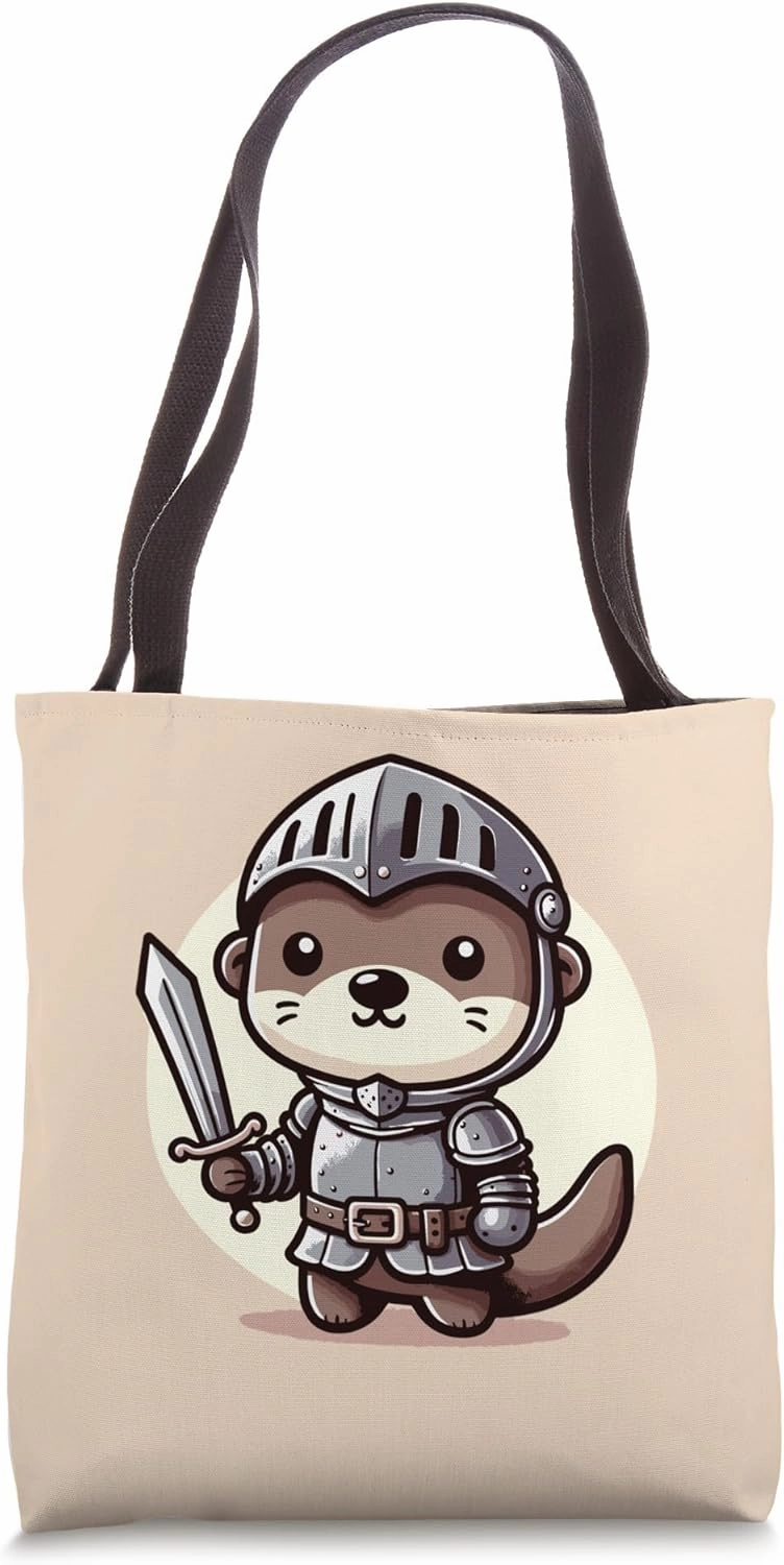 Otter Knight Adventure Tote Bag