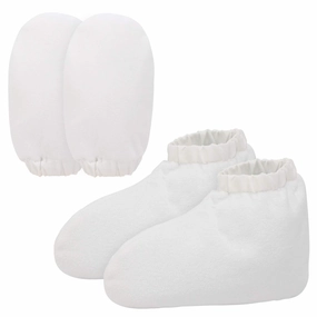Paraffin Wax Bath Gloves and Booties, Segbeauty Elastic Opening Insulated Thick Mitts & Sock Liners for Hands & Feet Hot Wax Bath Heated SPA thera-py Wax Care treat-ment Paraffin Wax Warmer Machine