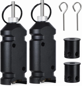 Perimeter Trip Alarm, 12 Gauge Camping Trip Wire Alarm Device(Included 22.Adapter), Early Warning Security System for Outdoor Camp Safe and Property Safety Bear Deterrent (2 Pack)