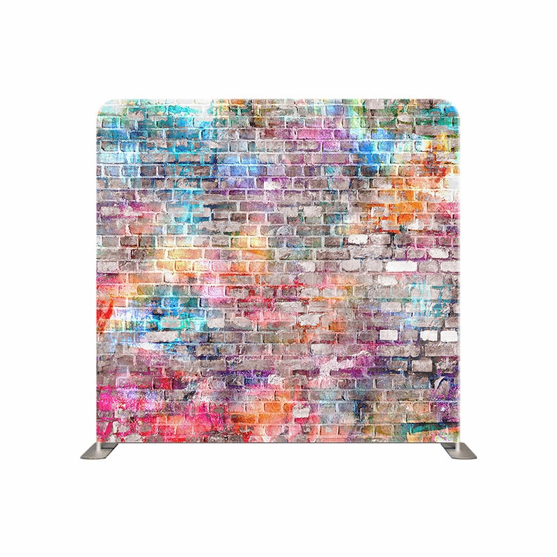 Pillow Cover Backdrop (graffiti brick)