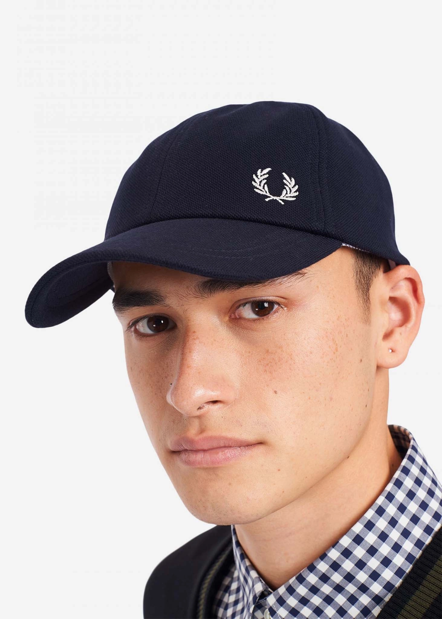 Pique classic cap - navy