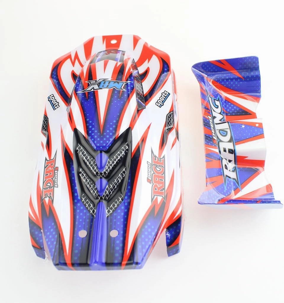Plastic RC Car Shell Cover Replacement RC Parts for WLtoys 124008 1/12 4WD RC Car