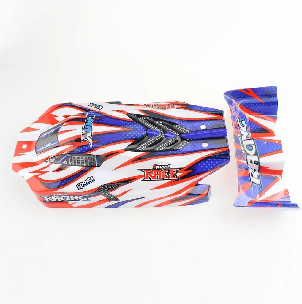 Plastic RC Car Shell Cover Replacement RC Parts for WLtoys 124008 1/12 4WD RC Car