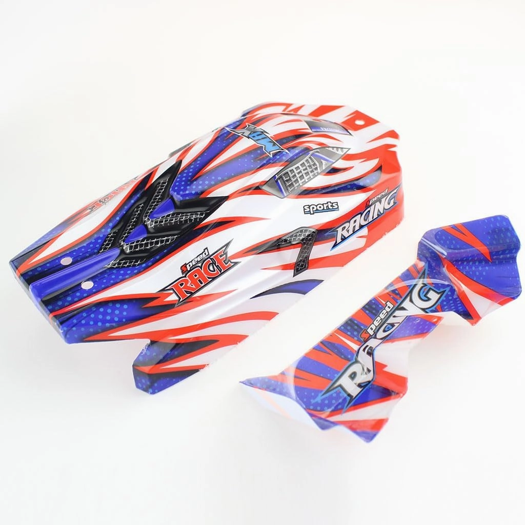 Plastic RC Car Shell Cover Replacement RC Parts for WLtoys 124008 1/12 4WD RC Car