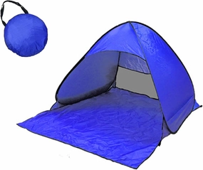 Portable Camping Tent Outdoor Automatic Quick Open Tent 2-3 Persons Beach Tent for Sun Shelter Travel Outdoor Hiking