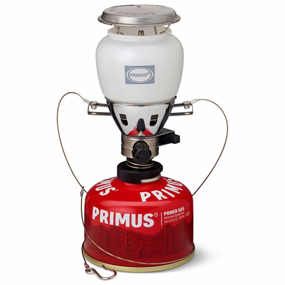 Primus EasyLight Duo gas lantern light camping hiking lamp bright illumination