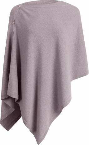 PULI Women's Versatile Knitted Shawls Scarf Poncho Sweater with Buttons Lightweight Spring Summer Fall Wraps