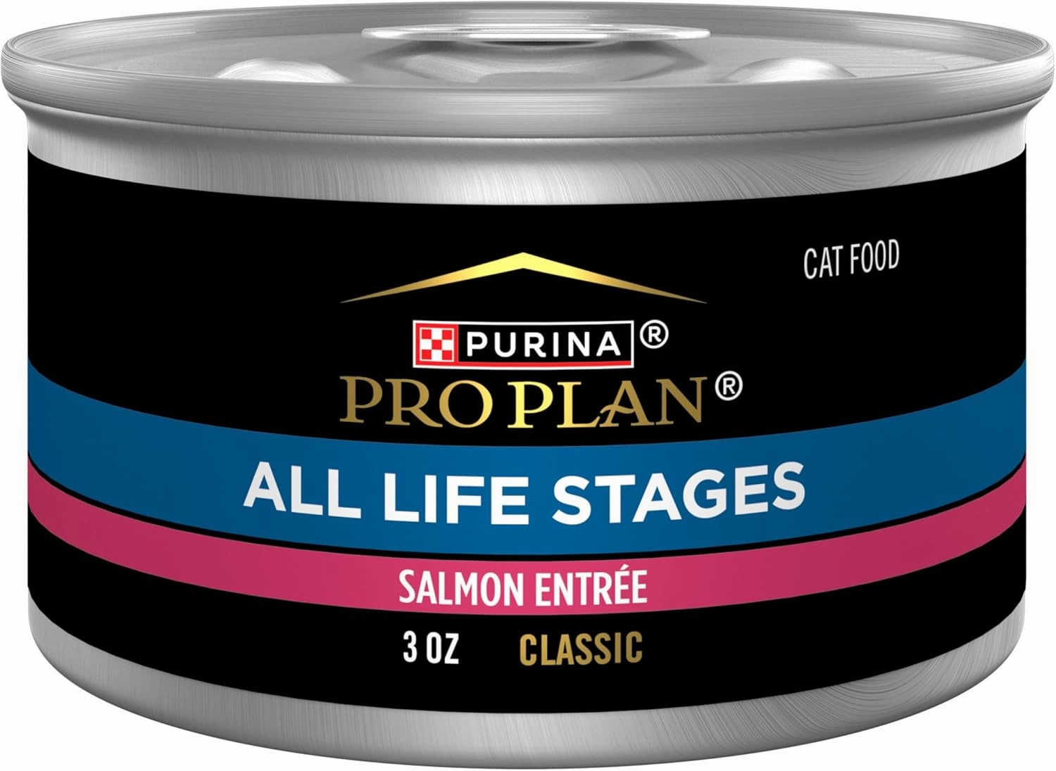 Purina Pro Plan High Protein Wet Cat Food All Life Stages Salmon Pate Classic Entree