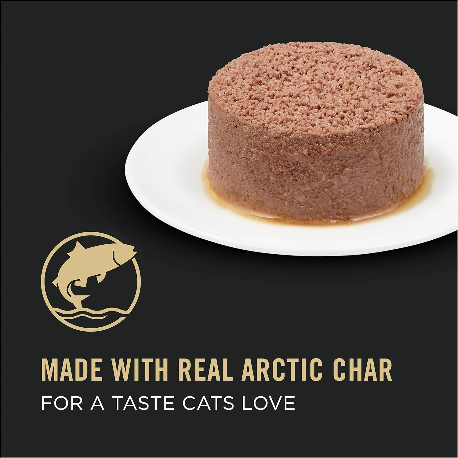 Purina Pro Plan Sensitive Skin and Stomach Cat Food Wet Pate, Sensitive Skin and Stomach Arctic Char Entree - (Pack of 24) 3 oz. Pull-Top Cans