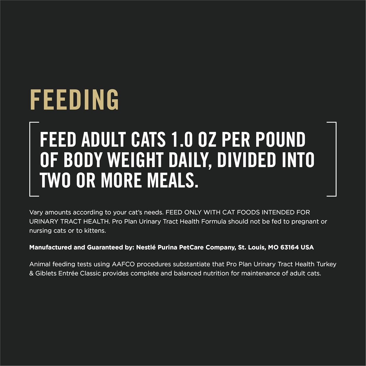 Purina Pro Plan Urinary Tract Health Turkey and Giblets Entree Classic Wet Cat Food Pate - (Pack of 24) 5.5 oz. Cans