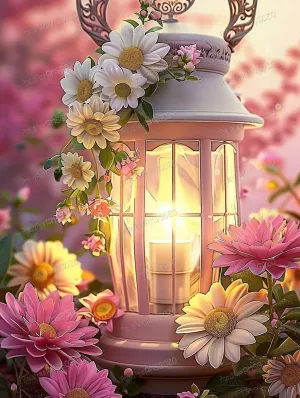 Puzzles for Adults 500 Pieces - Daisy Lantern Funny Puzzle Educational Learning Toys for Girls and Boys