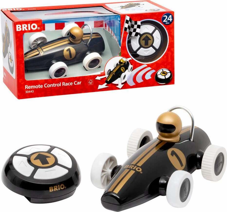 R/C Race Car Black & Gold