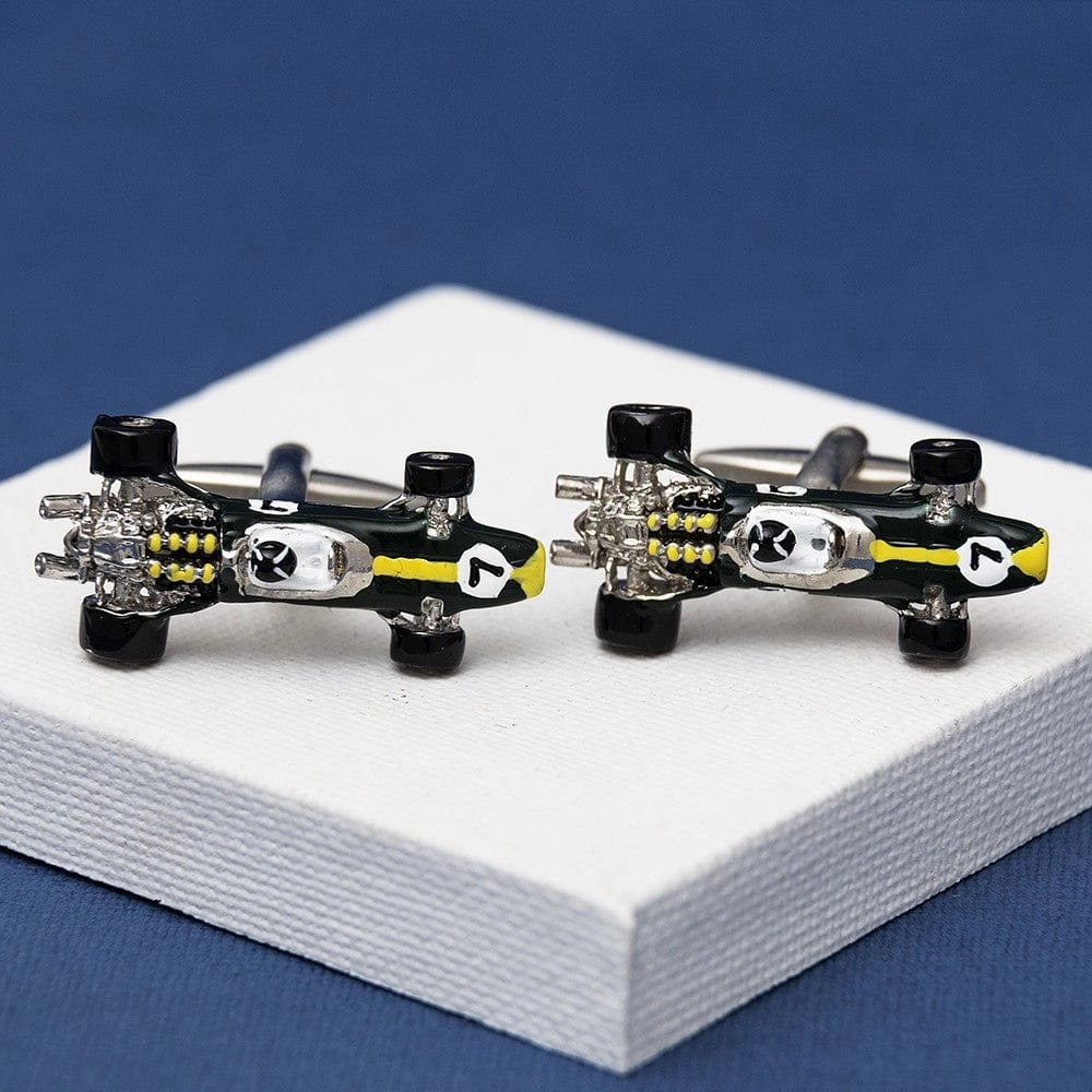 Racing Car Cufflinks 1967 Lotus Type 49