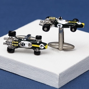 Racing Car Cufflinks 1967 Lotus Type 49