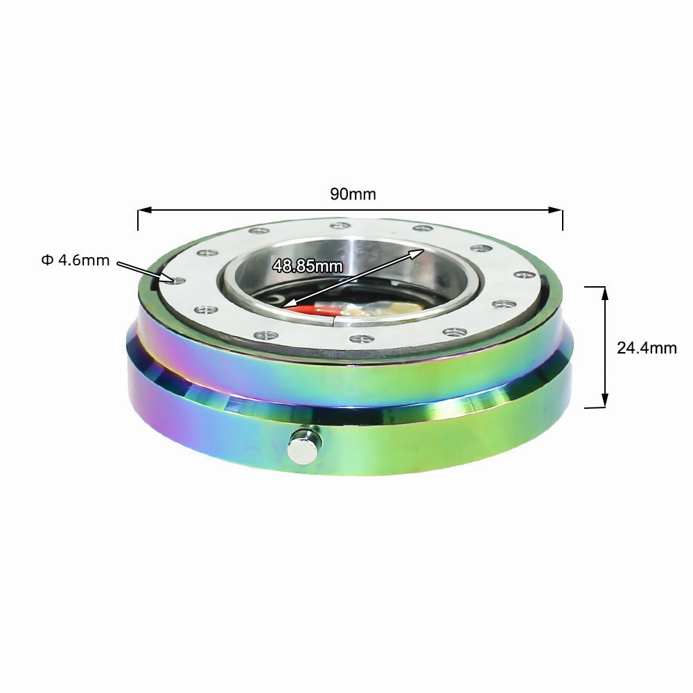 Racing Car Quick Release Steering Wheel Device