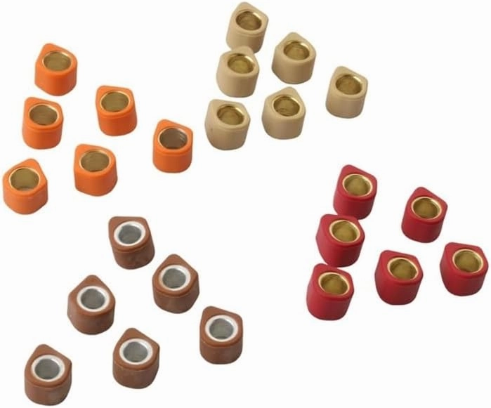 Racing Variator Slider Roller Weights 16x13mm 5.5g 6g 7g For Gilera Storm 50 1994-1995 Typhoon X 50cc 1998-1999 Scooter Parts(5.5G)