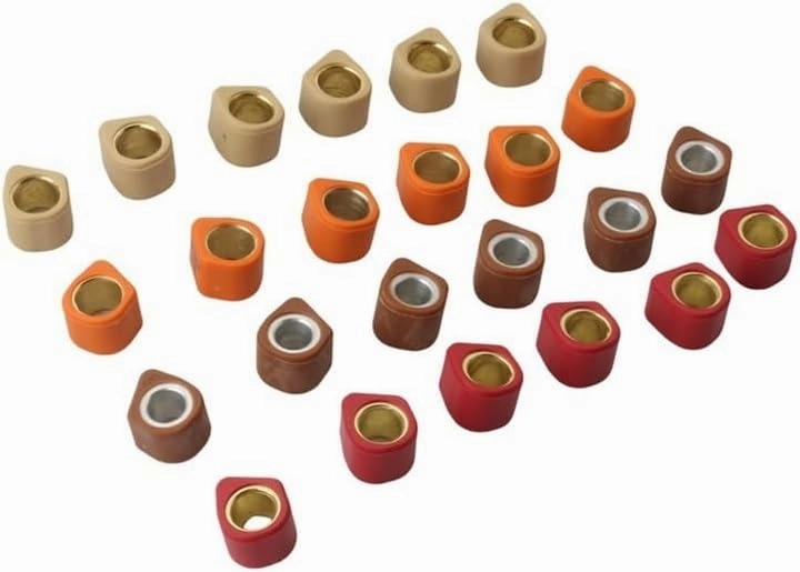 Racing Variator Slider Roller Weights 16x13mm 5.5g 6g 7g For Gilera Storm 50 1994-1995 Typhoon X 50cc 1998-1999 Scooter Parts(5.5G)
