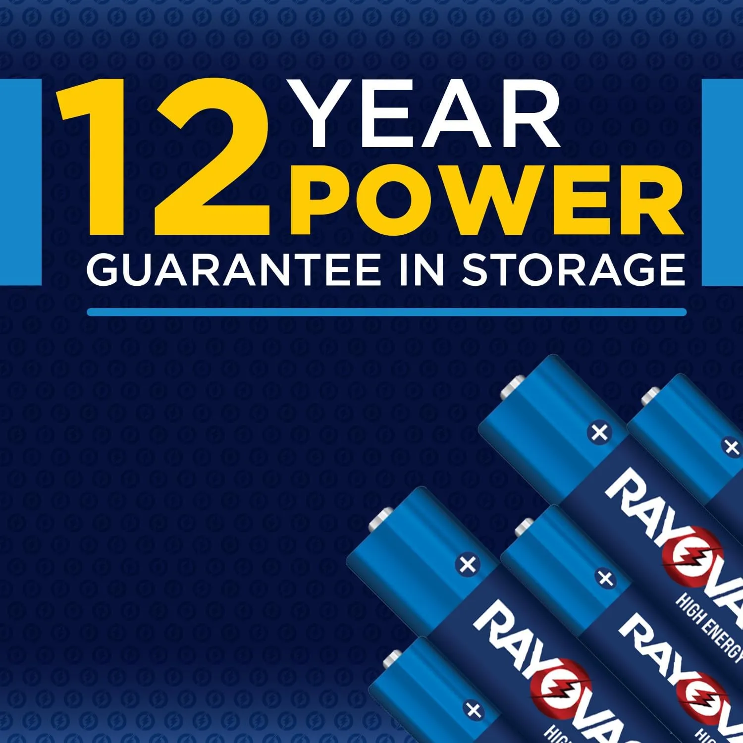 Rayovac High Energy AA Batteries (48 Pack), Double A Alkaline Batteries