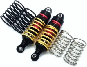 Rc Shock Absorber For Traxxas For Mini For E-Revo 7061 1/16 Aluminum Shocks Absorber Dampers Filled Oil With 1.5mm 1.4mm 1.3mm Springs Rc Car Parts Replacement