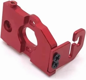RC Car DIY Parts for WLtoys 284131 K969 K979 K989 K999 P929 P939 1/28 Metal Motor Bracket Remote Control Crawler Car Upgrade Parts Accessories(Red)