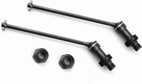 RC Car Drive Shafts for JLB Racing for Cheetah 11101 21101 J3 for Speed 1/10 RC Car Accessories Kit Metal Drive Shaft CVD EA1061 Dog Bone Transmission Shaft 2Pcs