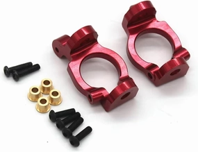 RC Car Parts for ZD Racing for DBX-10 10427S 9106S 1:10 RC Remote Control Car Desert Off-Road Vehicle Metal Upgrade Accessories C Seat 7187 Decoration RC Car Parts(Red)
