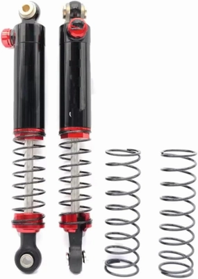 RC Car Shock Absorbers Compatible With Axial For SCX10 II For SCX10 III For TRX4 KYX For Racing 1/10 RC Crawler Car Parts 98mm Metal Suspension Shock Absorber