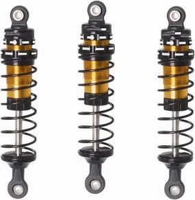 RC Car Shock Absorbers Compatible With Tamiya For Hotshot For Racing 1/10 RC Car Upgrades Parts Accessories Aluminum Front Rear Shock Absorbers
