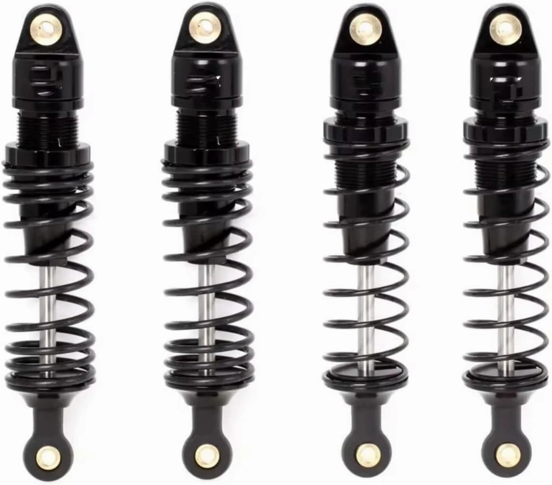 RC Car Shock Absorbers Compatible With Traxxas Drag For Slash C10 F150 LCX For Racing 1/10 RC Truck Car Parts 4pcs 86mm Aluminum Front Rear Shock Absorber Damper