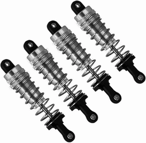 RC Car Shock Absorbers Compatible With WLtoys 144001 1/14 RC Drift For Racing Car Upgrade Parts Replacement Accessory 4Pcs Metal Shock Absorber Damper