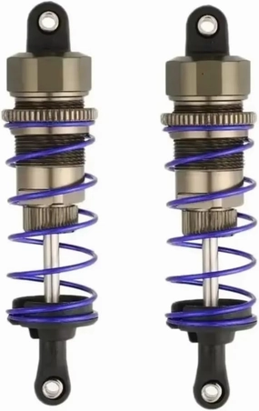 RC Car Shock Absorbers Compatible With ZD For Racing LRP For Hobao 1/10 RC Car Parts For Buggy Truck 92mm Front 105mm Rear Shock Absorber Damper Suspension(92mm)