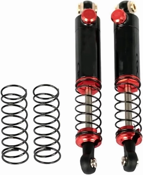 Rc Damper Shock Absorber For TRX4 For TRX6 For SCX10 UTB10 LCX For Racing 1/10 2pcs Suspension Shock Absorber Set RC Crawler Car Upgrades Accessories Replacement(90mm)