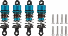 Rc Shock Absorber For Absima 1/10 Threaded Oil Filled Shocks Absorber 52-120mm RC Truggy For Buggy On Road Touring Drift Cars Upgrade Parts Replacement Use(55mm)