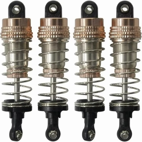 Rc Shock Absorber For Haiboxing For HBX 16889 16889A 16890 16890A SG1601 SG1602 1/16 4pcs Metal Shock Absorber Oil Damper RC Car Parts Accessories Replacement Use