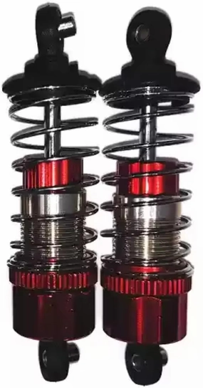 Rc Shock Absorber For Mjx 14303 14302 14301 2pcs Metal Shock Absorber Rc Car Off-road VehicleTracked Vehicle Parts And Accessories Upgrade Replacement And Use