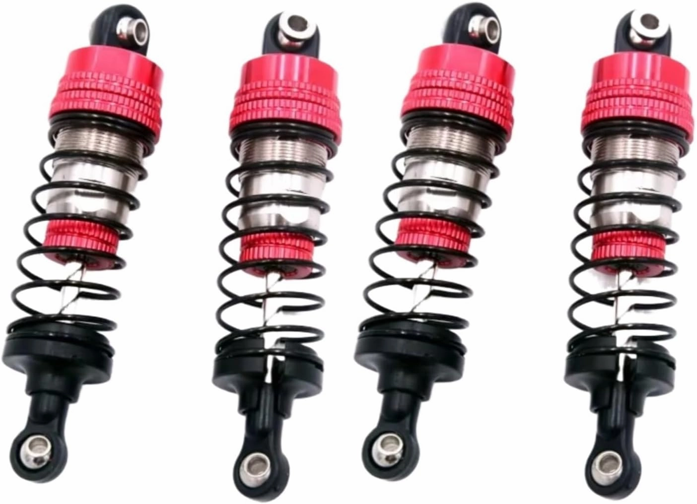 Rc Shock Absorber For SCY 16101 Pro 16102 Pro 4pcs Metal Shock Absorber Rc Car Off-road Vehicle Tracked Vehicle Parts And Accessories Upgrade Replacement