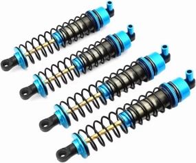 Rc Shock Absorber For Tamiya For TT02B 1/10 4pcs Metal Front And Rear Shock Absorber Rc Car Off-road Vehicle Tracked Vehicle Parts And Accessories Replacement