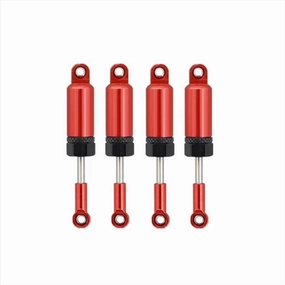 Rc Shock Absorber For WPL C14 C24 For MN D90 D99 D99S MN90 For MN98 For MN99S 4Pcs Metal Shock Absorber Damper RC Car Upgrade Parts Accessories Replacement Use