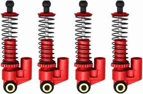 RC Shocks Damper Compatible with Kyosho for MINI-Z4X4 1/24 Toy Car Replacement Parts Metal Negative Hydraulic Coil Shock Absorber Upgrade Dampers