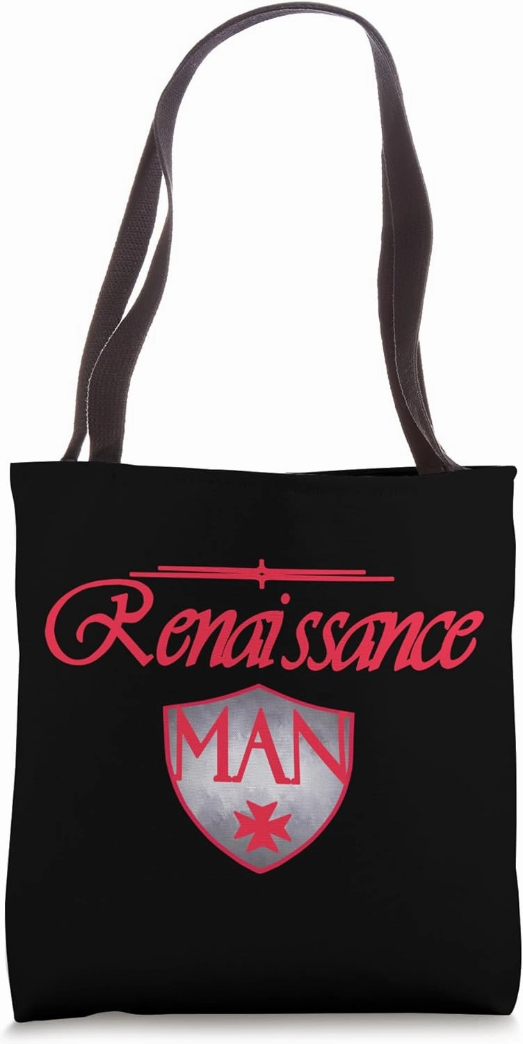 Renaissance Man Cool & Classic Shield Summer Festival 2025 Tote Bag