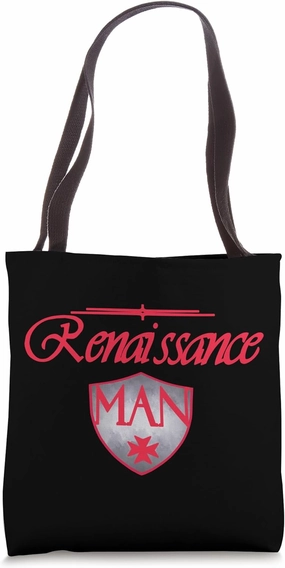 Renaissance Man Cool & Classic Shield Summer Festival 2025 Tote Bag