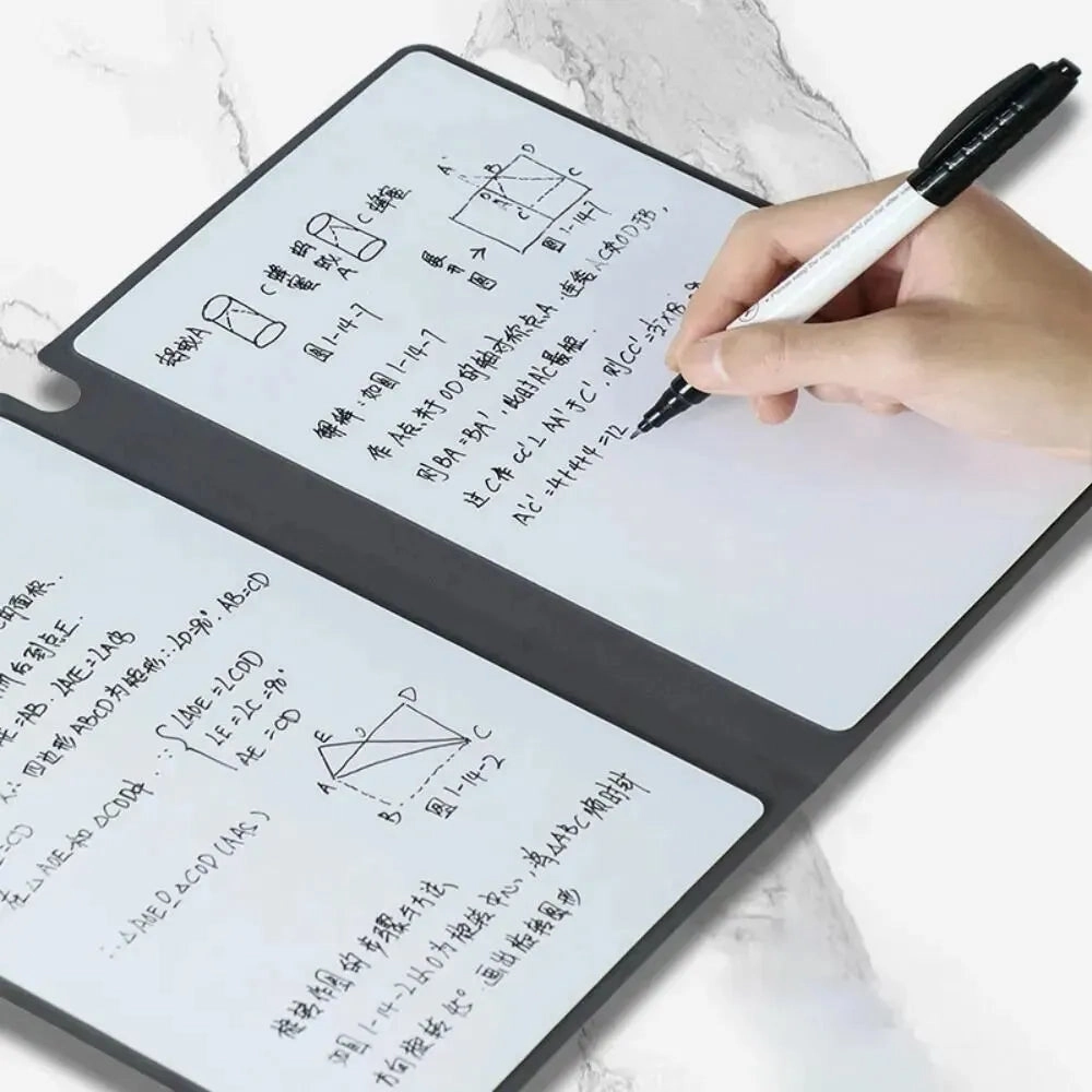 Reusable Whiteboard Notebook Set - Weekly Planner